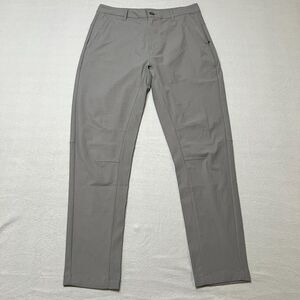 Legends Chino Pants Mens Size 32 Gray Polyester Casual Straight Leg Performance